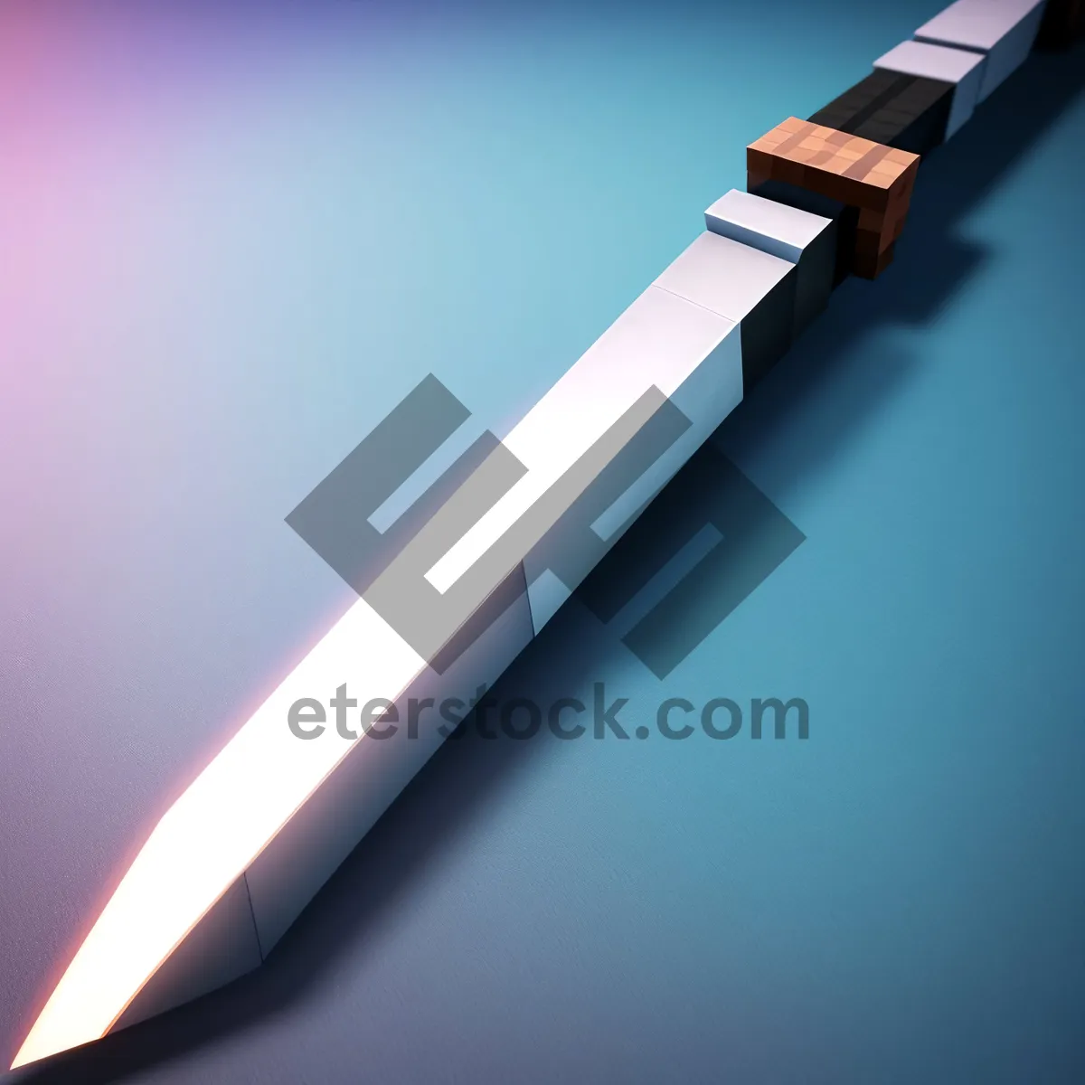 Picture of Cutting Edge: Graphic Knife Design in 3D Wallpaper