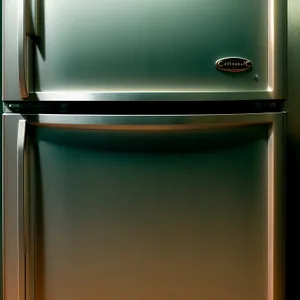 Blank Metal Fridge