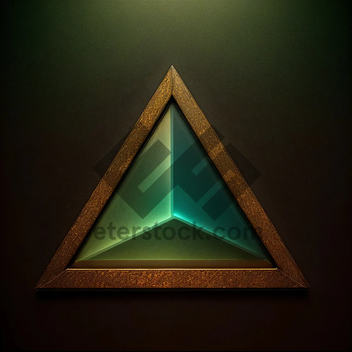 Picture of Symbolic Pyramid Warning Sign Design