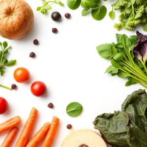 Fresh Vegetable Salad Plate with Grilled Chicken Breast