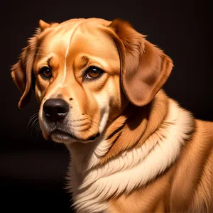 Golden Retriever Puppy: Purebred Canine Cutie