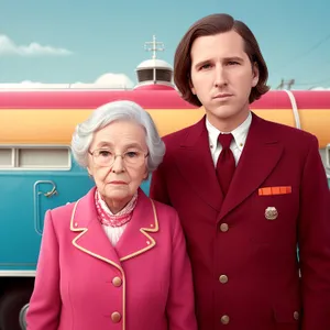 Successful Business Team Smiling in Corporate Office