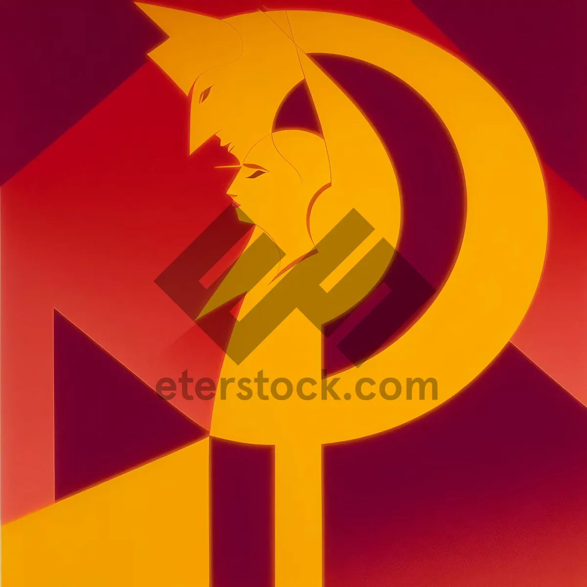 Picture of Orange star graphic design symbol icon