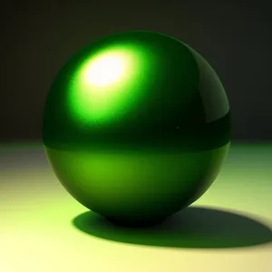 Shiny Satellite Glass Sphere Icon