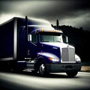 Highway Hauler: Dominating the Road with Speed and Cargo.