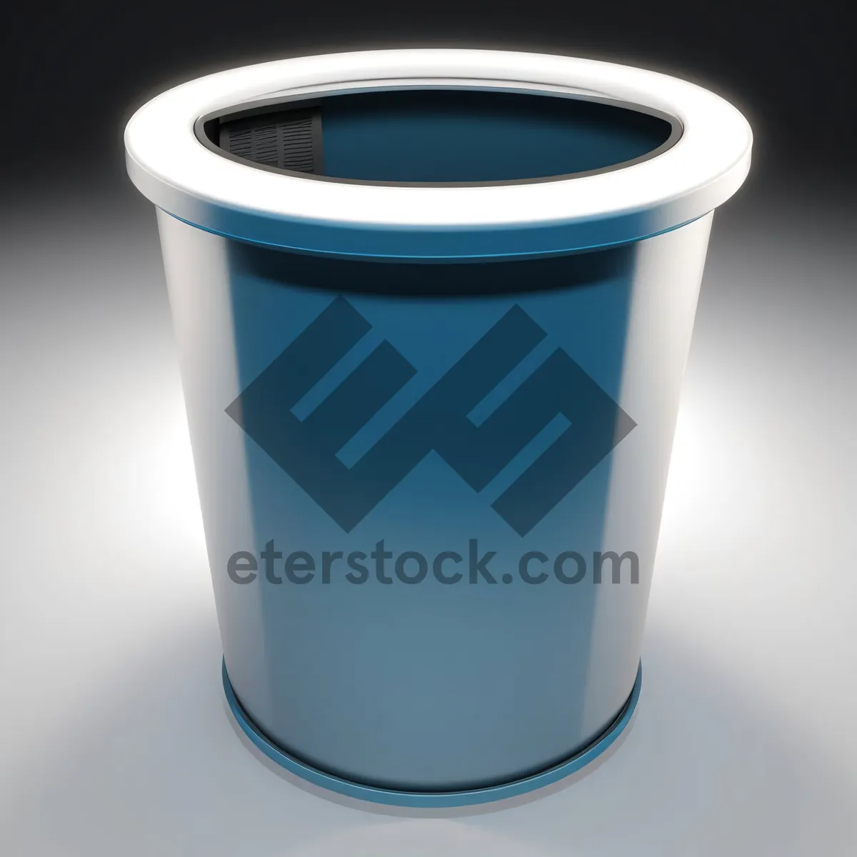 Picture of Empty Coffee Cup on Desk