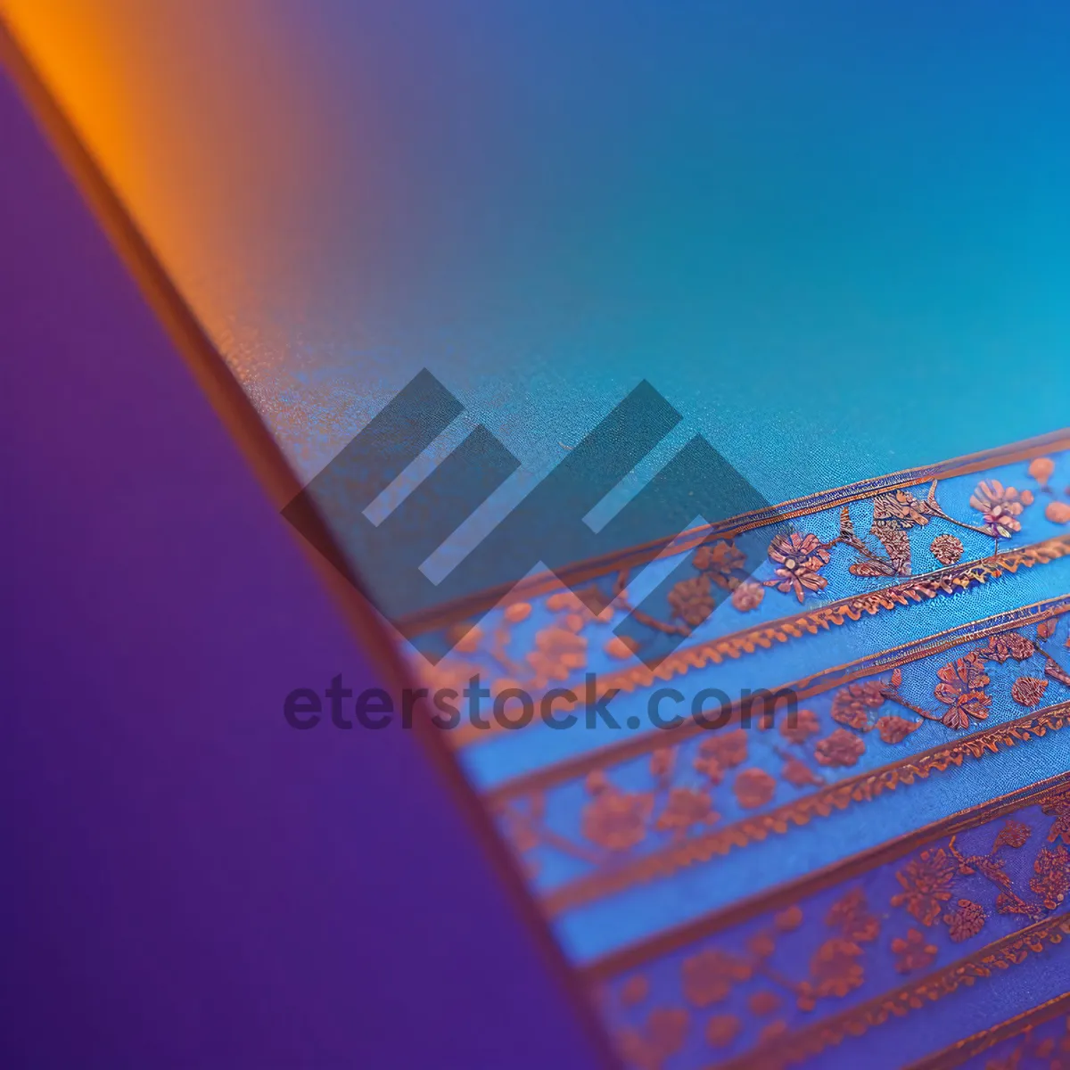 Picture of Artistic Graphic Design Pattern on Envelope Card