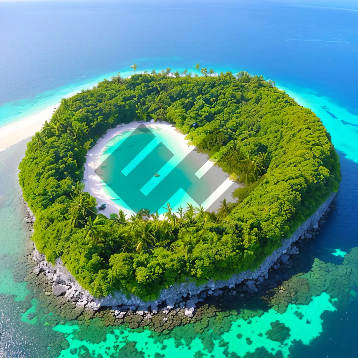 Picture of Colorful Coral Reef: Diving into the Marine Paradise