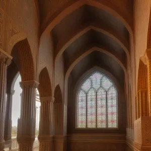 Religious Cathedral-Roofed Vault: A Historic Architectural Landmark