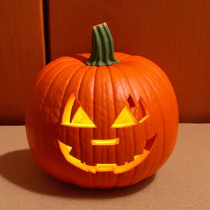 Jack o' Lantern Face Pumpkin Lamp Decoration