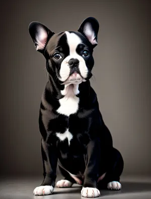 Playful Terrier Pup: Adorable, Obedient, and Full of Charm!
