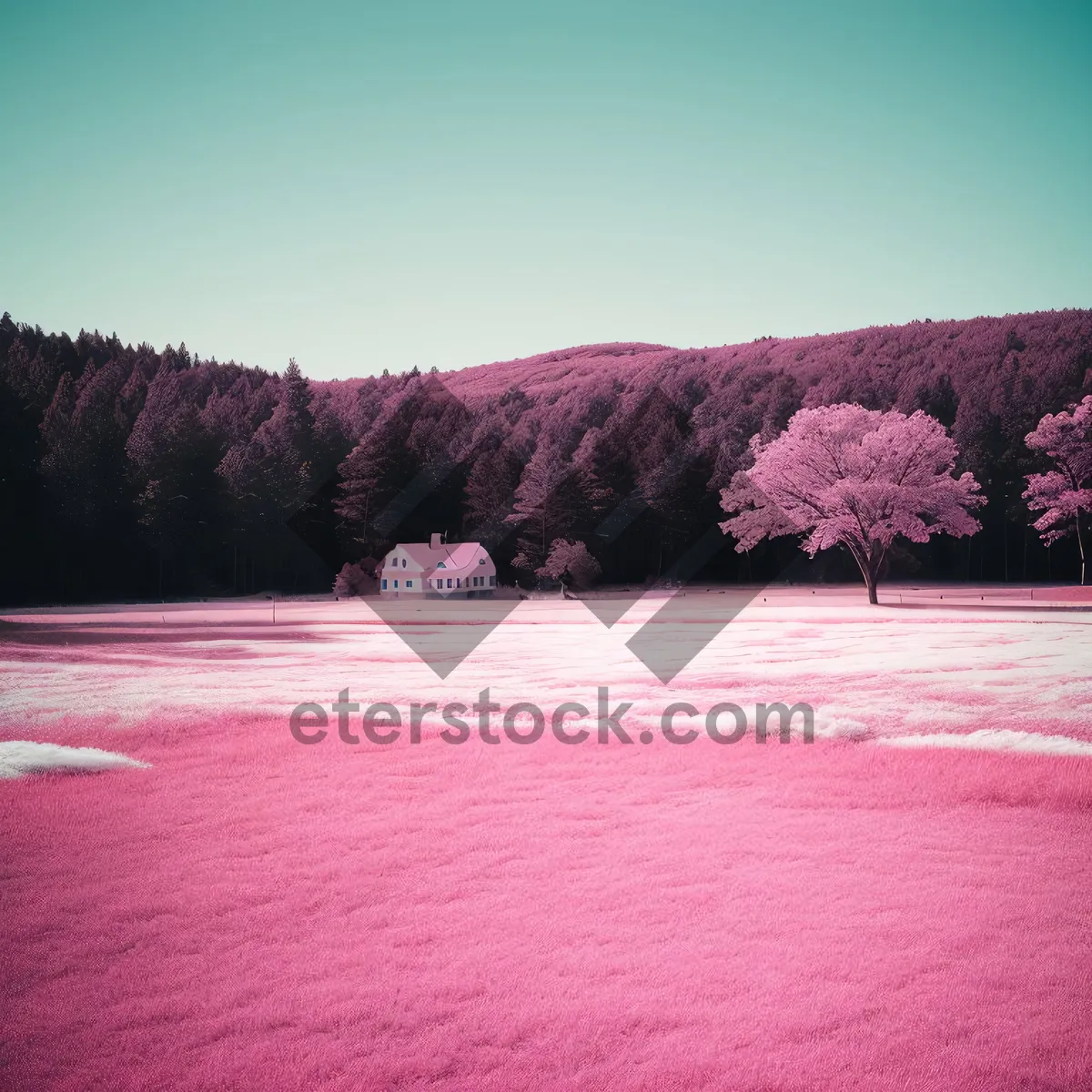 Picture of Scenic Mountain Landscape with Majestic Dunes