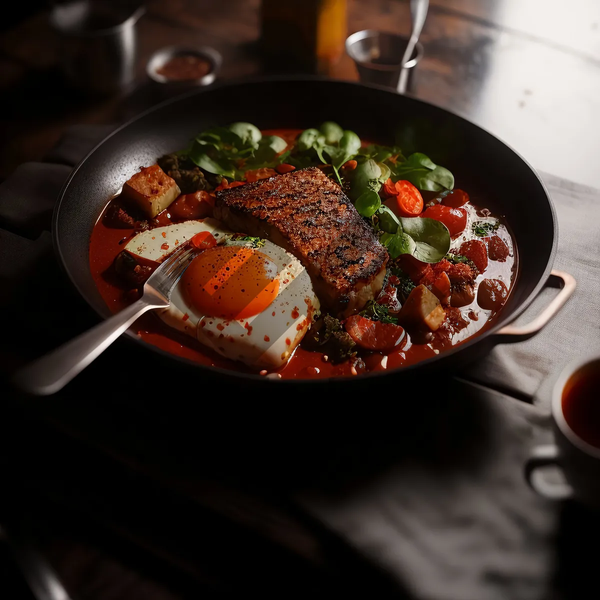 Picture of Delicious Vegetable Stew in a Bowl