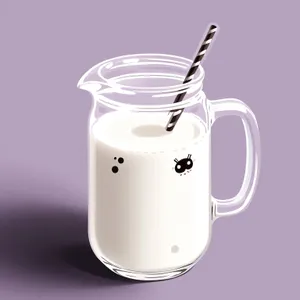 Morning Drink: Hot Tea in Glass Mug