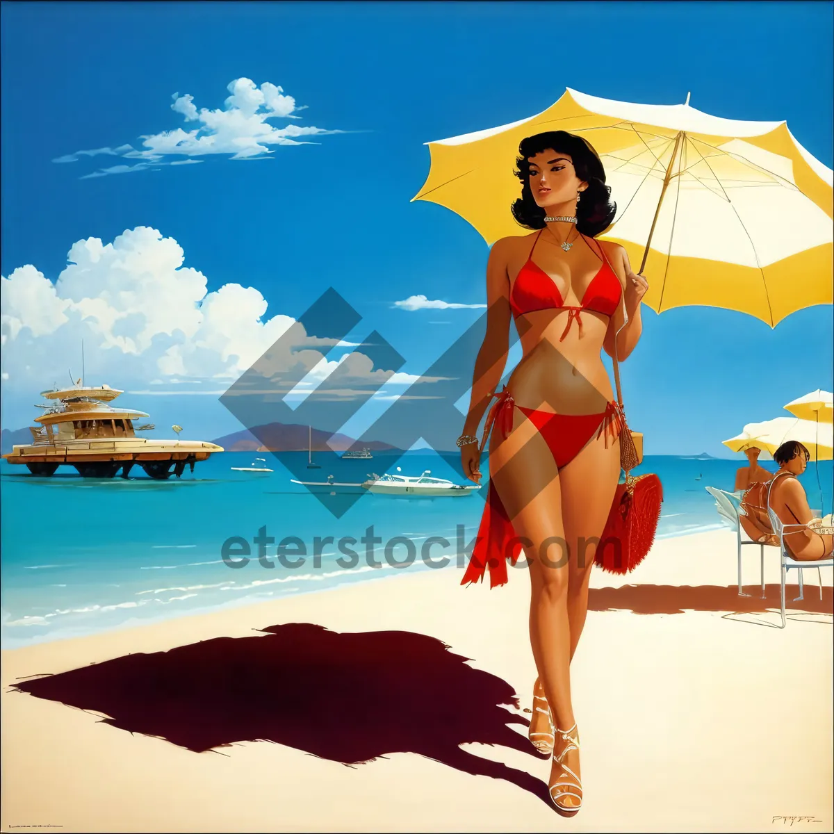 Picture of Tropical Paradise: Beach Wear for a Sensational Vacation