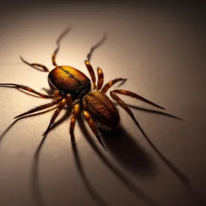 Garden Spider Web Close-Up: Creepy Arachnid Detail