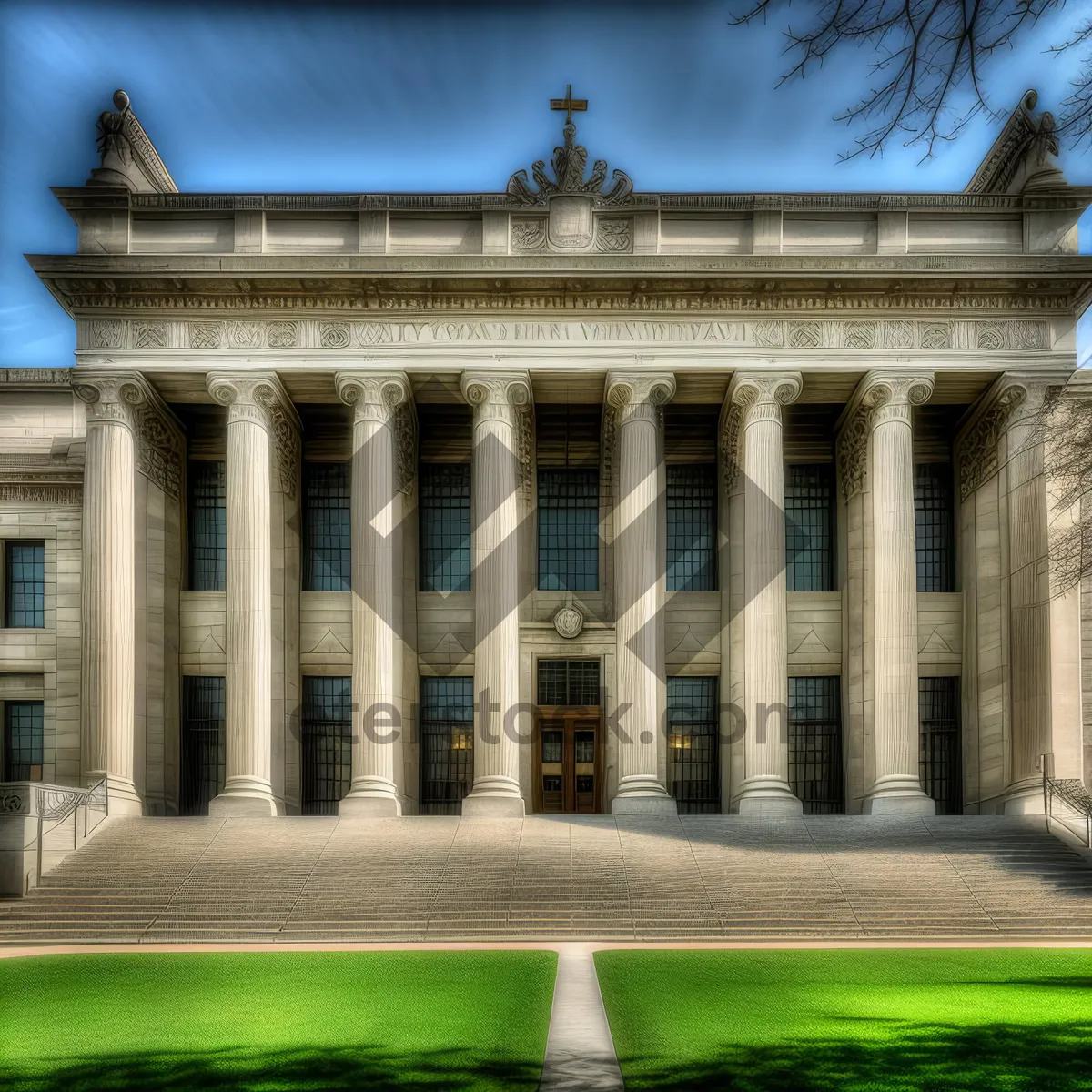 Picture of Grandeur of the Historic University Landmark