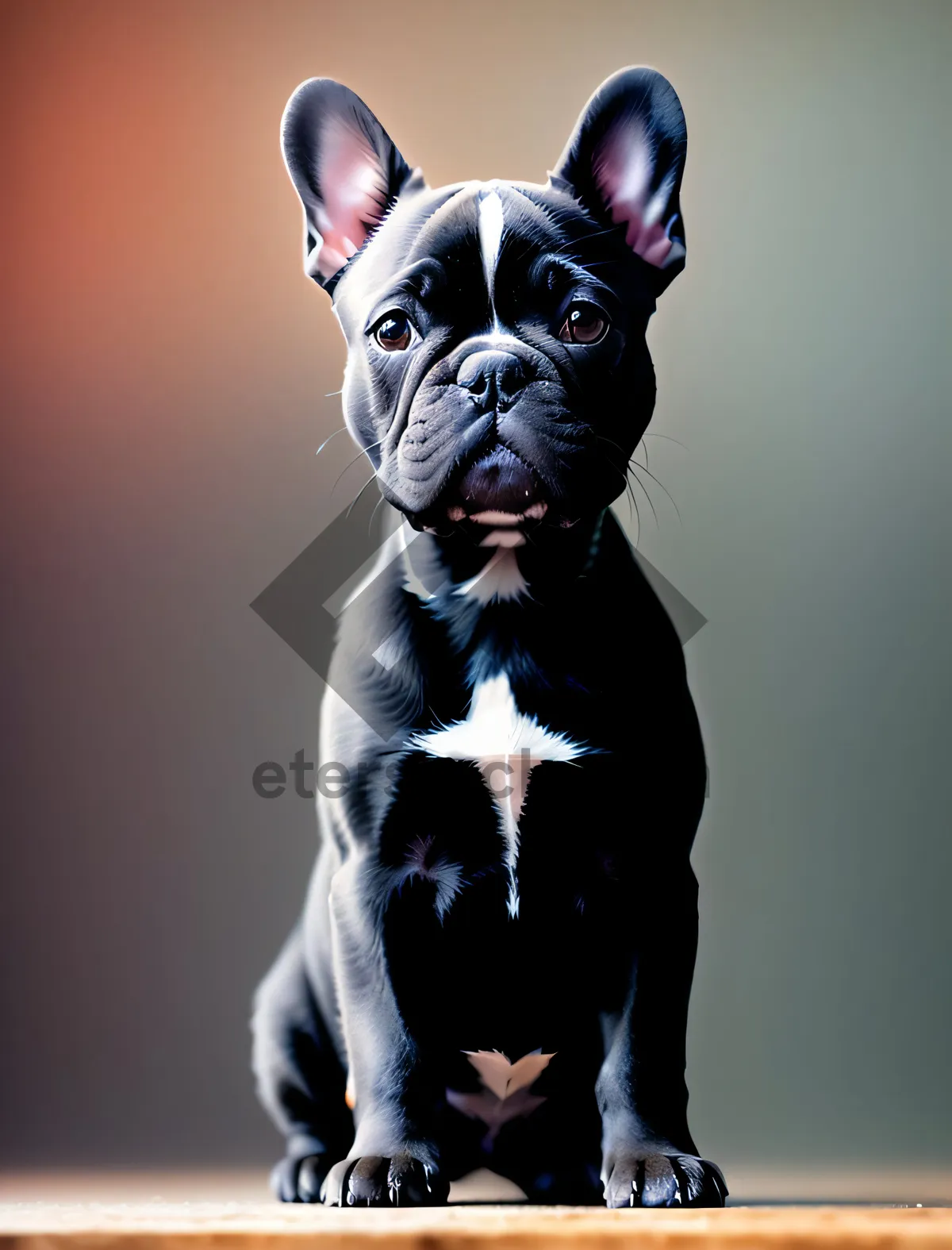 Picture of Adorable Boxer Puppy - Purebred Canine Portrait