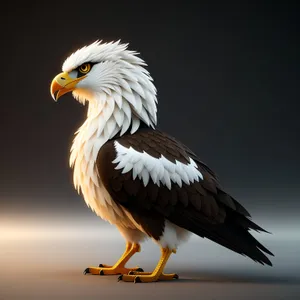  Majestic Bald Eagle Soaring With Intense Gaze 