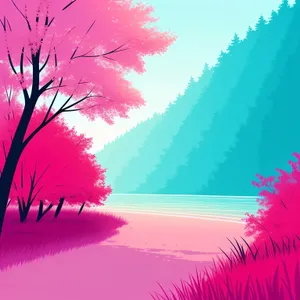 Vibrant Watercolor Splash - Abstract Graphic Design