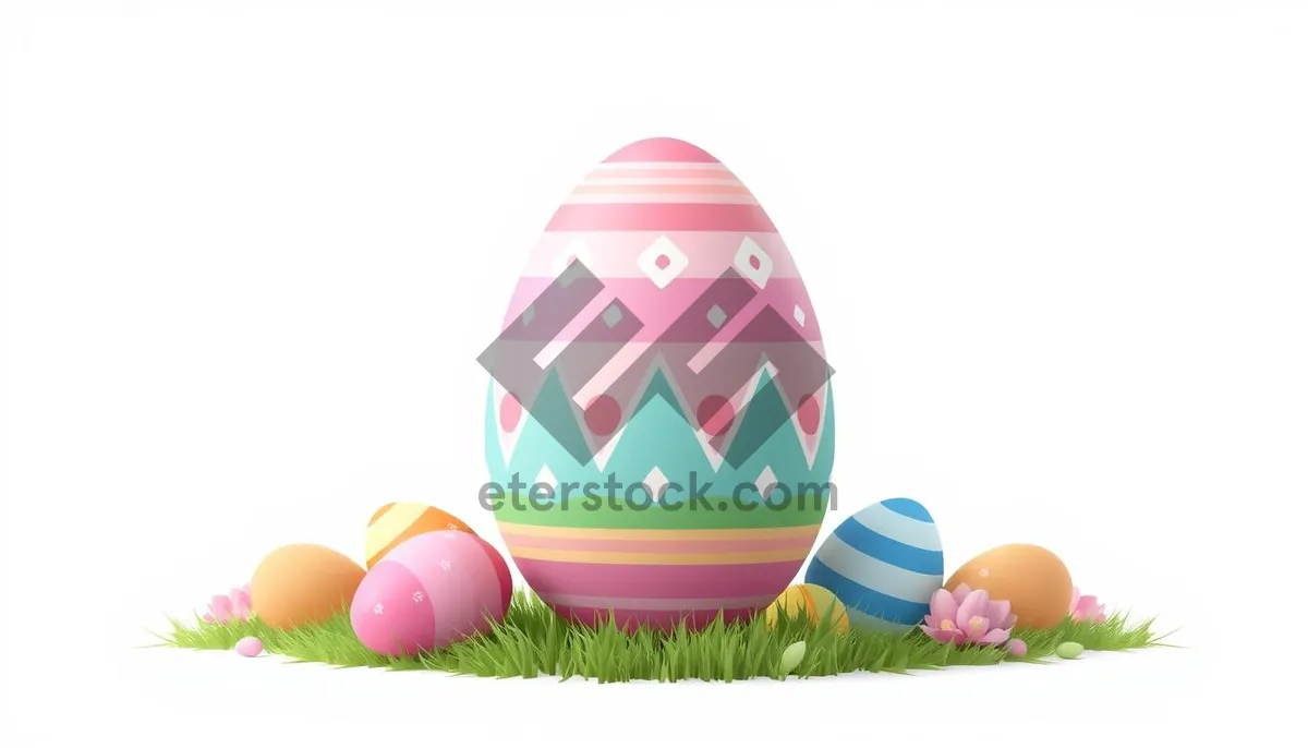 Picture of Colorful Easter Bunny Icon