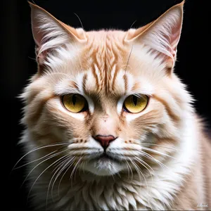 Adorable Tiger Tabby Cat with Curious Whiskers