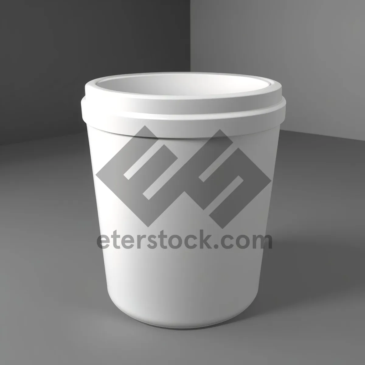 Picture of Empty Ceramic Coffee Mug on Table