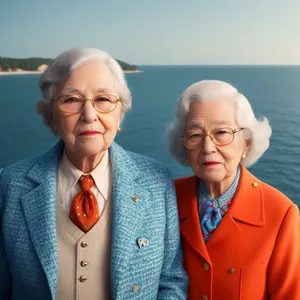 Happy Elderly Couple Smiling Together in Retirement