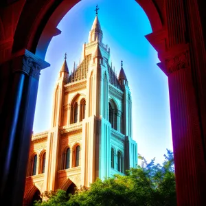 Stunning Gothic Cathedral Tower in Historic English City