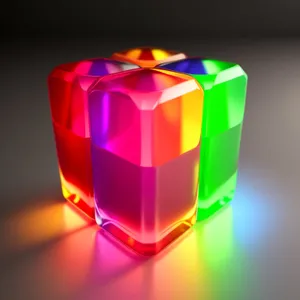Sparkling Gem in Stylish Glass Box