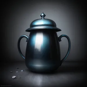 Traditional Ceramic Teapot with Handle - Kitchen Beverage Utensil