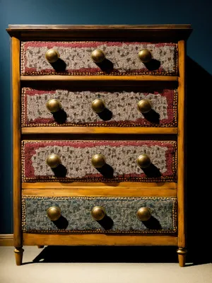 Vintage Antique Wooden Abacus Calculator Furniture