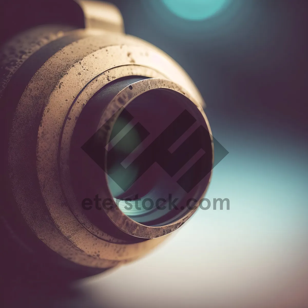 Picture of Black Lens Equipment with Aperture Bottle Regulator