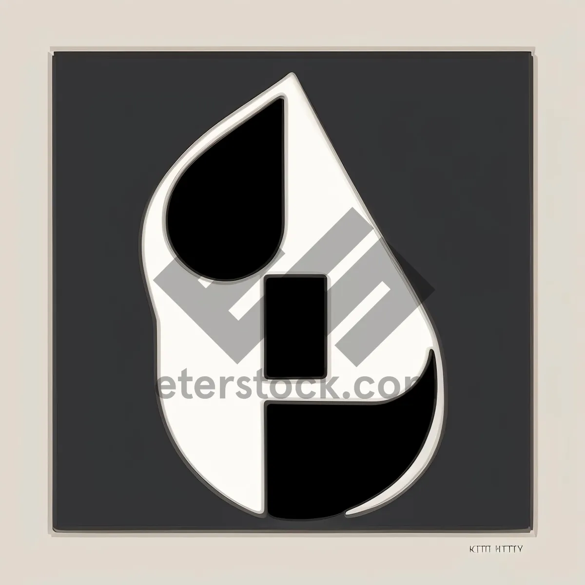 Picture of Black graphic symbol icon sign design.