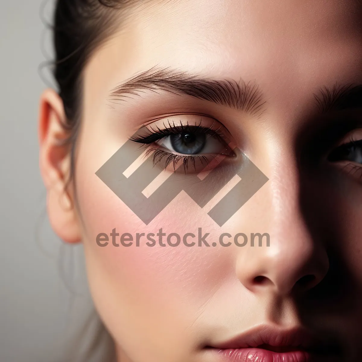 Picture of Radiant Beauty: Alluring Facial Skincare Portrait