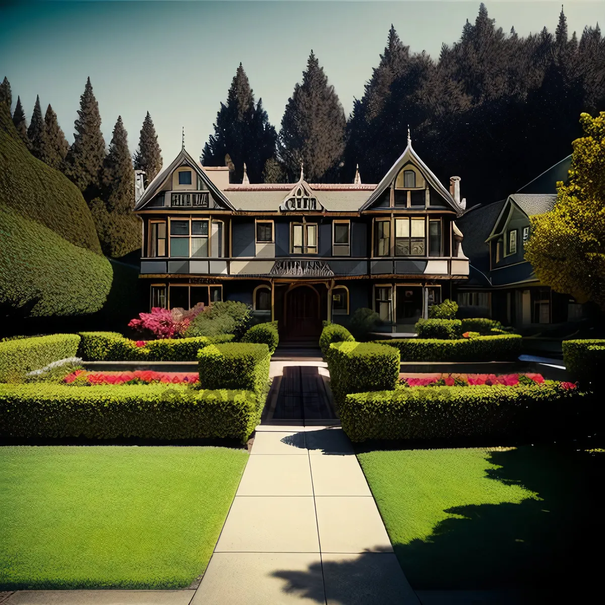 Picture of Historic Villa Nestled Amidst Serene Gardens