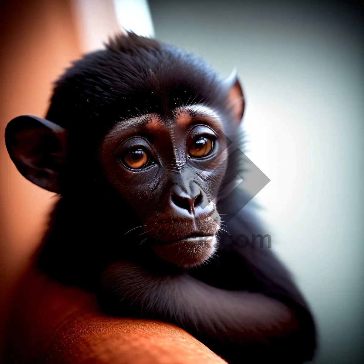 Picture of Primate Family Portrait: Chimpanzee, Orangutan, and Gorilla