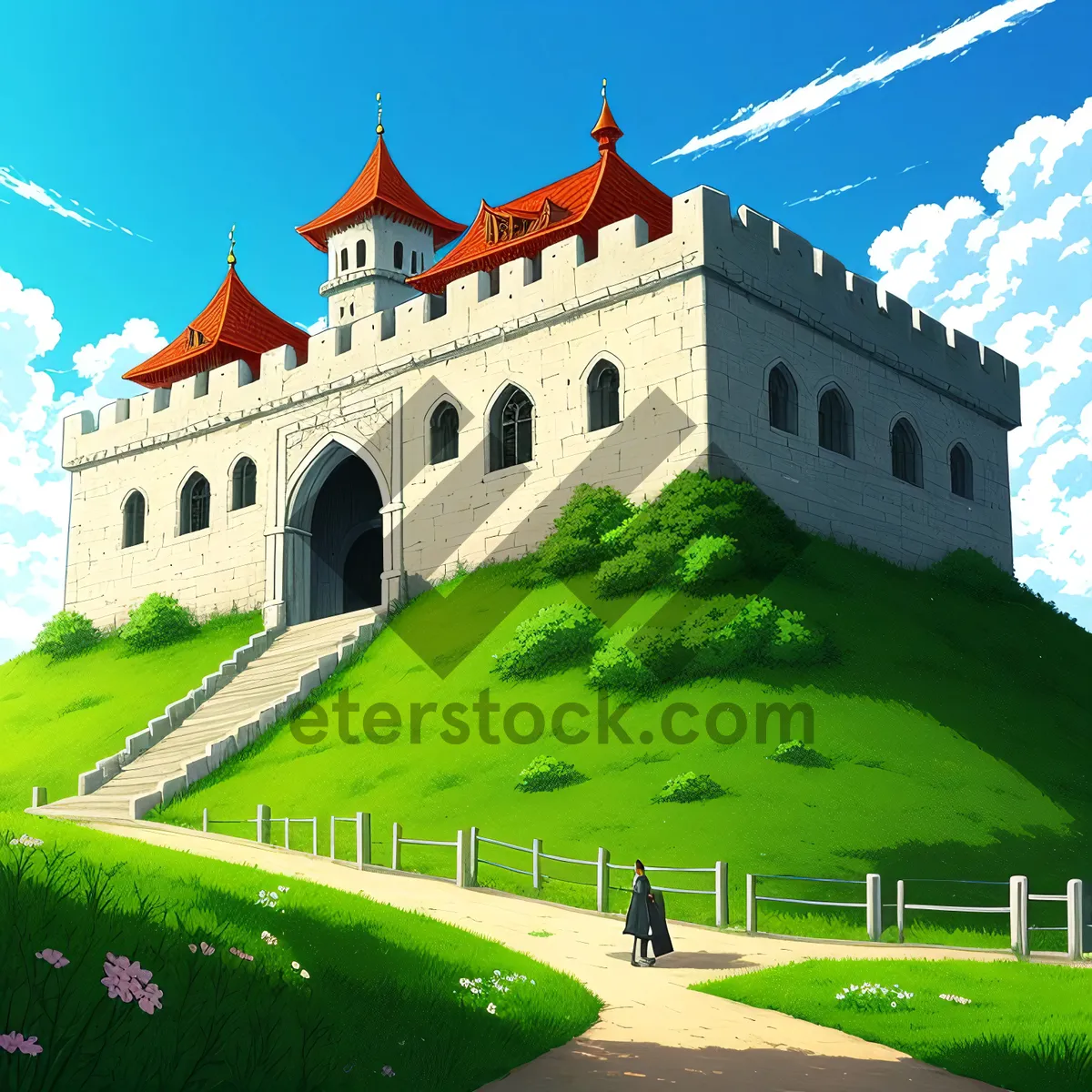 Picture of Medieval Castle: Iconic Symbol of History and Architecture