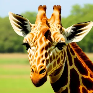 Wildlife Safari: Striped Zebra Graze in Grasslands