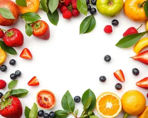 Fresh Fruit Salad with Organic Berries and Citrus