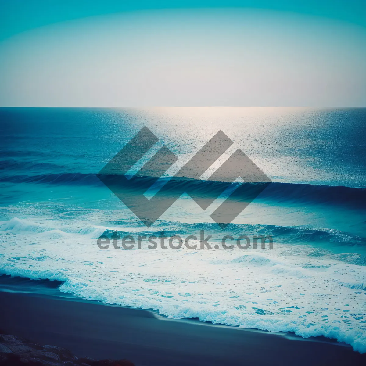 Picture of Serene Paradise: Sun-kissed Beach Bliss