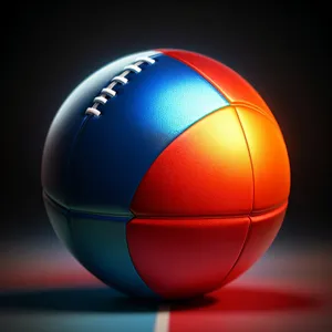 Leather Globe Soccer Ball - International Patriotic Design