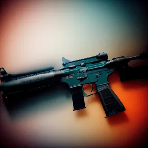 Deadly Arsenal: Powerful Automatic Assault Rifle