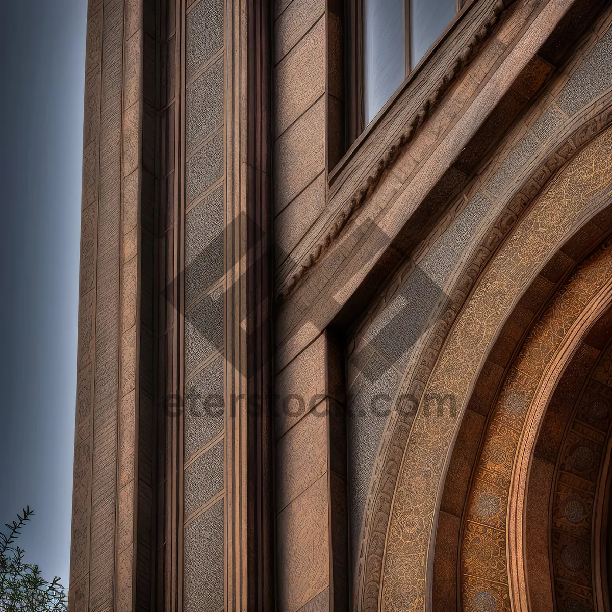 Picture of Ancient Cathedral Standing Tall, Embracing History