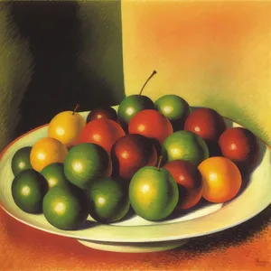 Fresh and Healthy Fruits: Apple, Tomato, Citrus, Grape, Pear