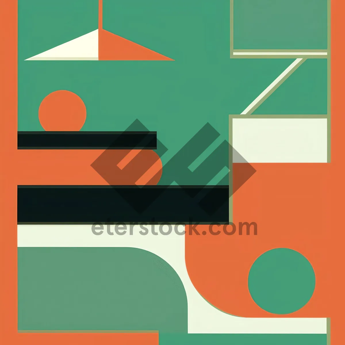 Picture of Patriotic flag design graphic symbol icon