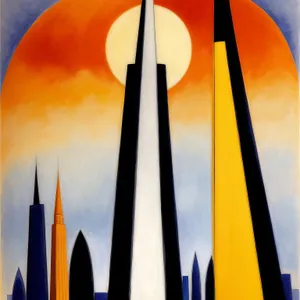 Colorful Pencil Blade: Artistic Rotating Mechanism