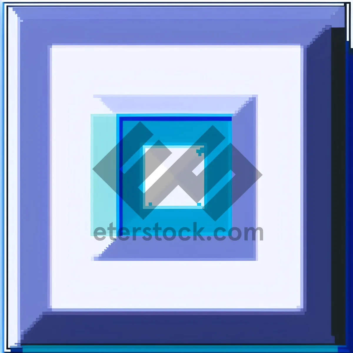 Picture of 3D Boutique Web Design Icon Frame