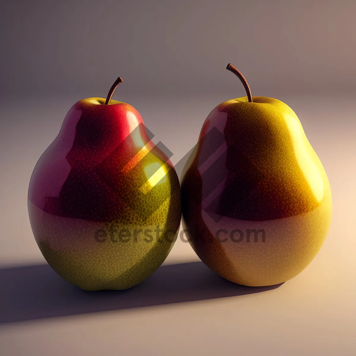 Picture of Delicious Fresh Fruit Snack: Apple and Pear