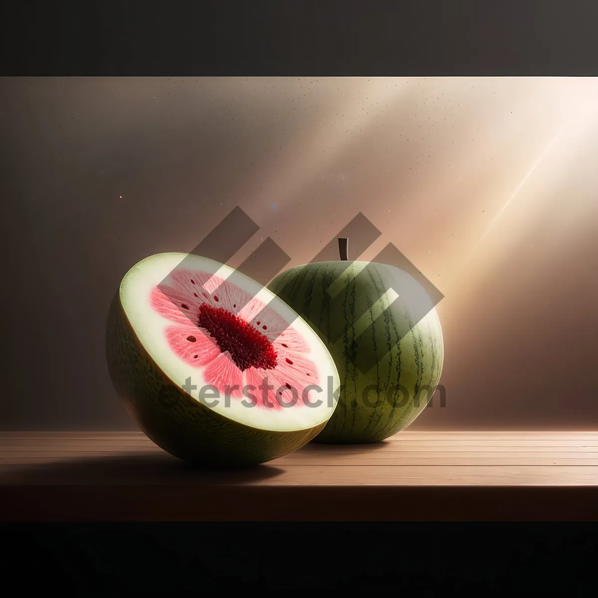 Picture of Juicy Watermelon Slice - Fresh and Delicious Fruit Snack